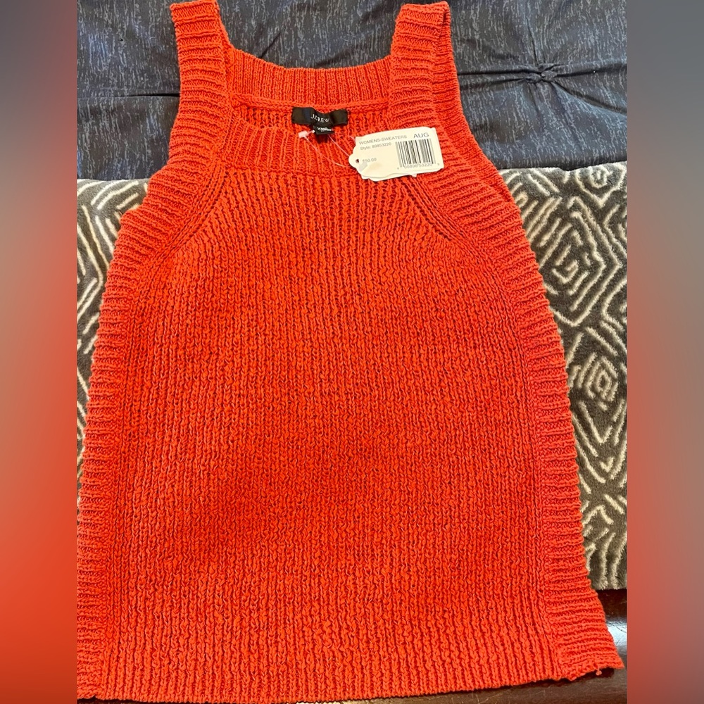 J Crew Sweater Tank Top